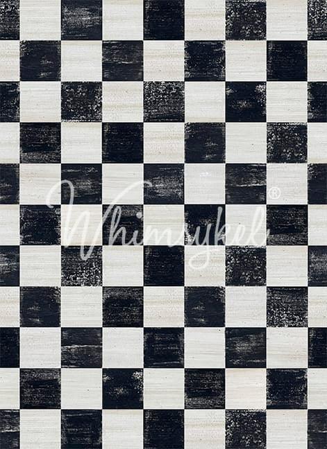 Whimsykel - Checked Out Decoupage Paper (21x29 Size) - Image 3