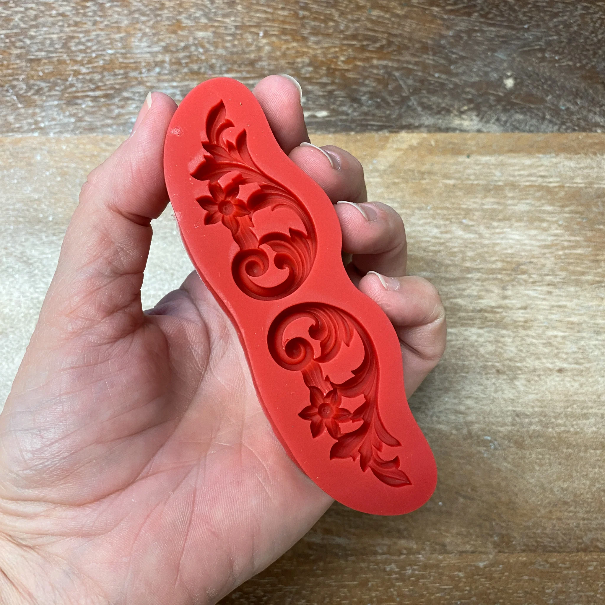 Dadarkar Art - Floral Whirl Silicone Mold - Image 3