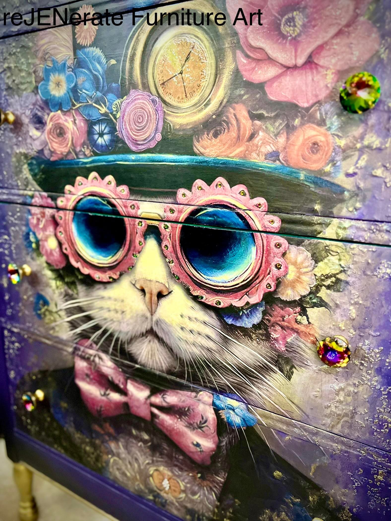 Whimsykel - Dapper Dan Decoupage Paper (2 Sizes) - Image 3