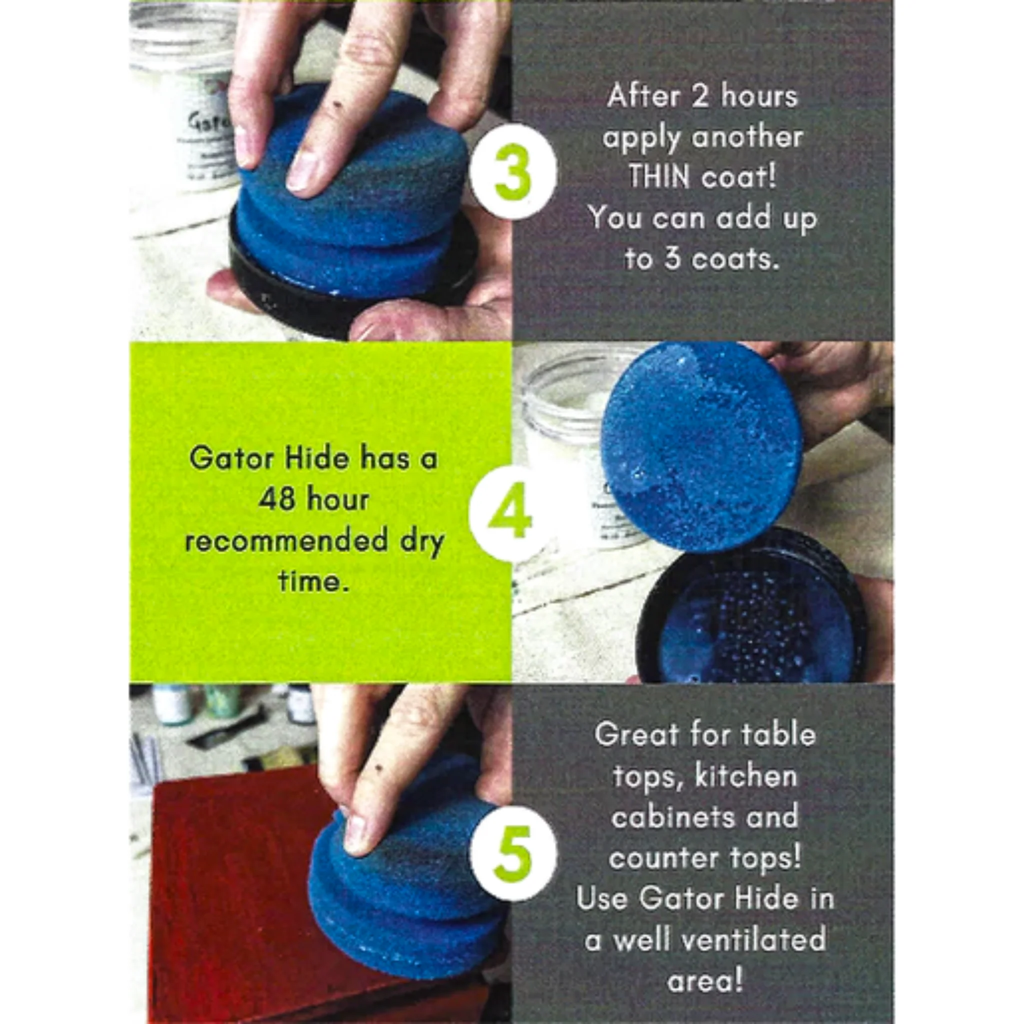 Dixie Belle Paint - Blue Applicator Sponge - Image 5