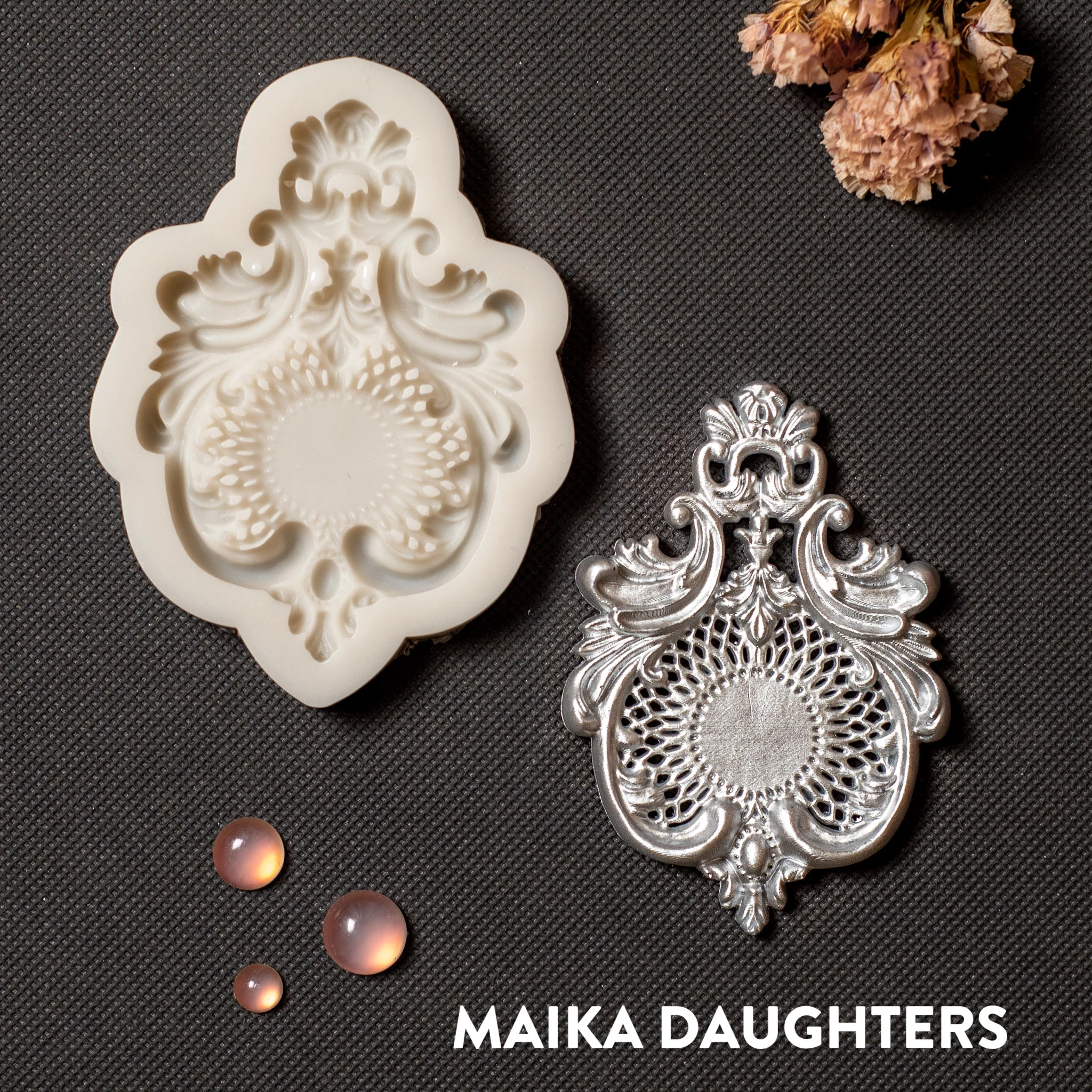 Dadarkar Art - Lattice Crown Big Silicone Mold - Image 3