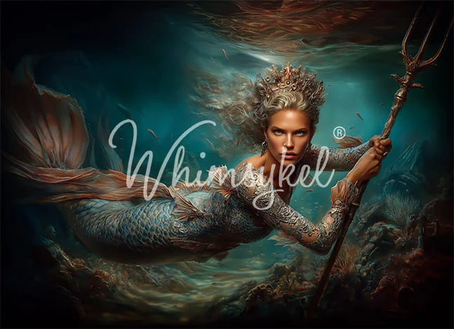 Whimsykel - Nythera Darktide Queen Decoupage Paper (21x29 Size) - Image 3