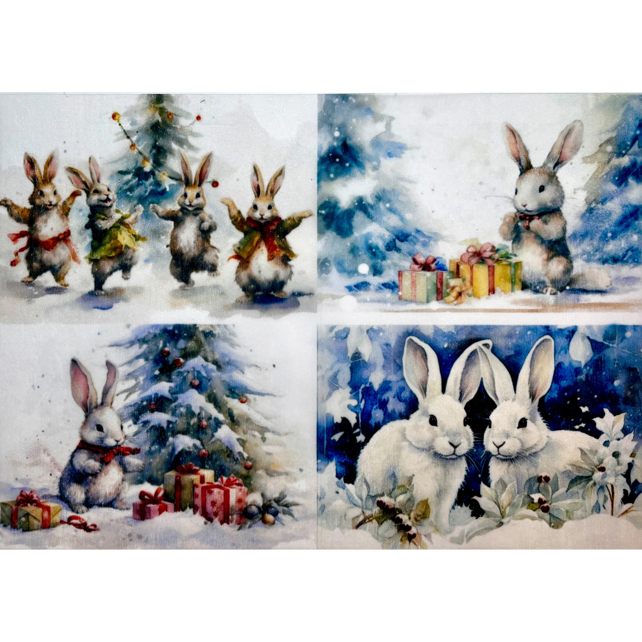 ReDesign with Prima - Bunny Wonderland Decoupage Papers (3 Sheets, A3 Each) - Image 5