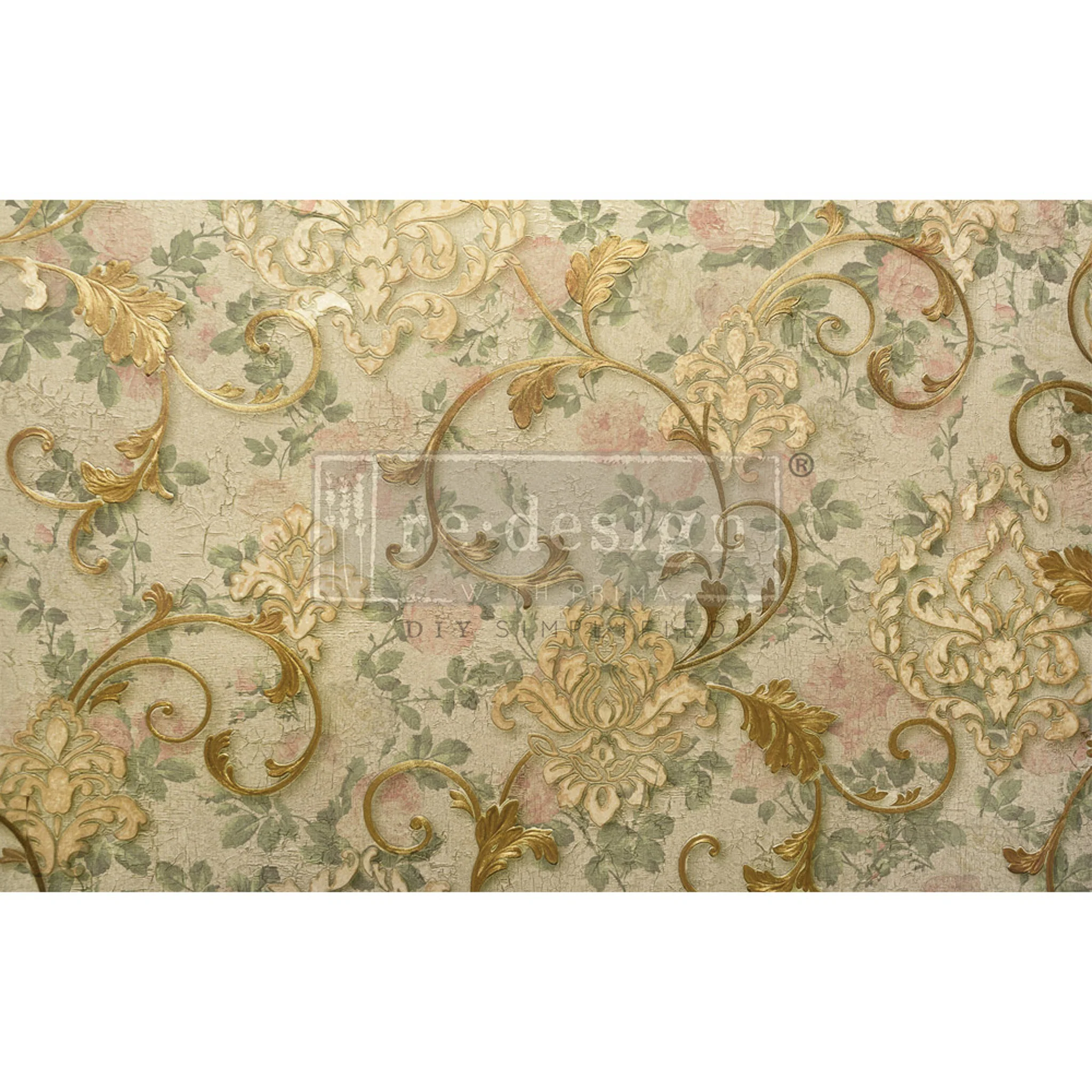 ReDesign with Prima - Chapelle Royale Decoupage Paper (19.5x30 Size) - Image 3