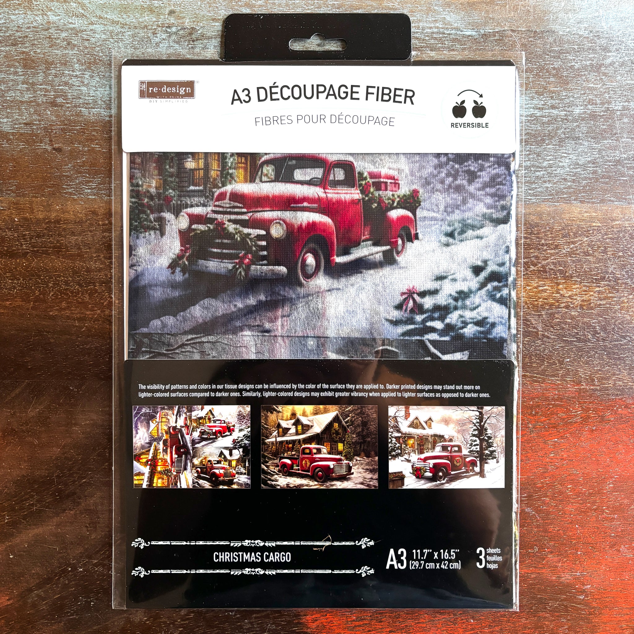 ReDesign with Prima - Christmas Cargo Decoupage Papers (3 Sheets, A3 Each) - Image 6