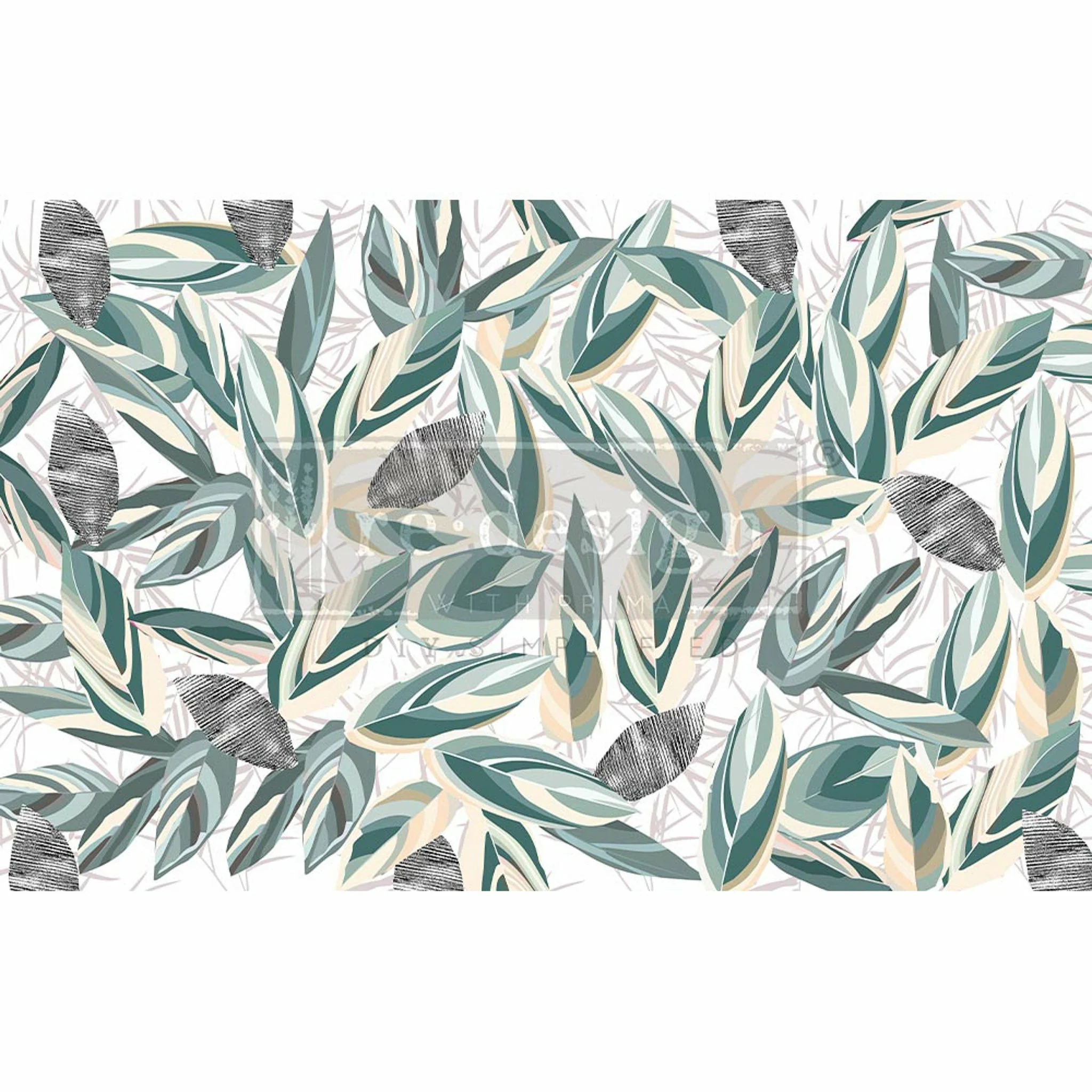 ReDesign with Prima - Radiant Eucalyptus Decoupage Paper (19.5x30 Size) - Image 3