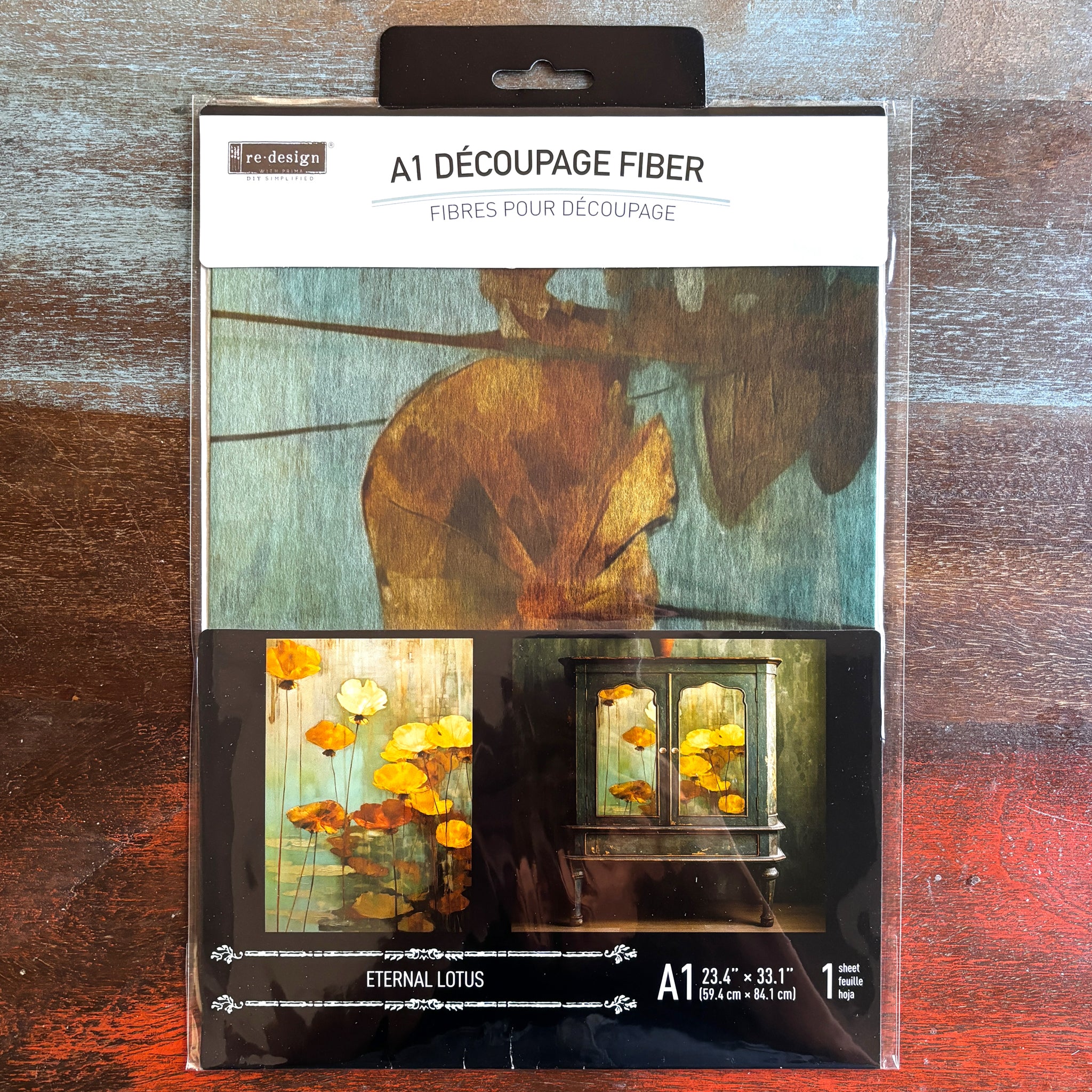 ReDesign with Prima - Eternal Lotus Decoupage Paper (A1 Size) - Image 6