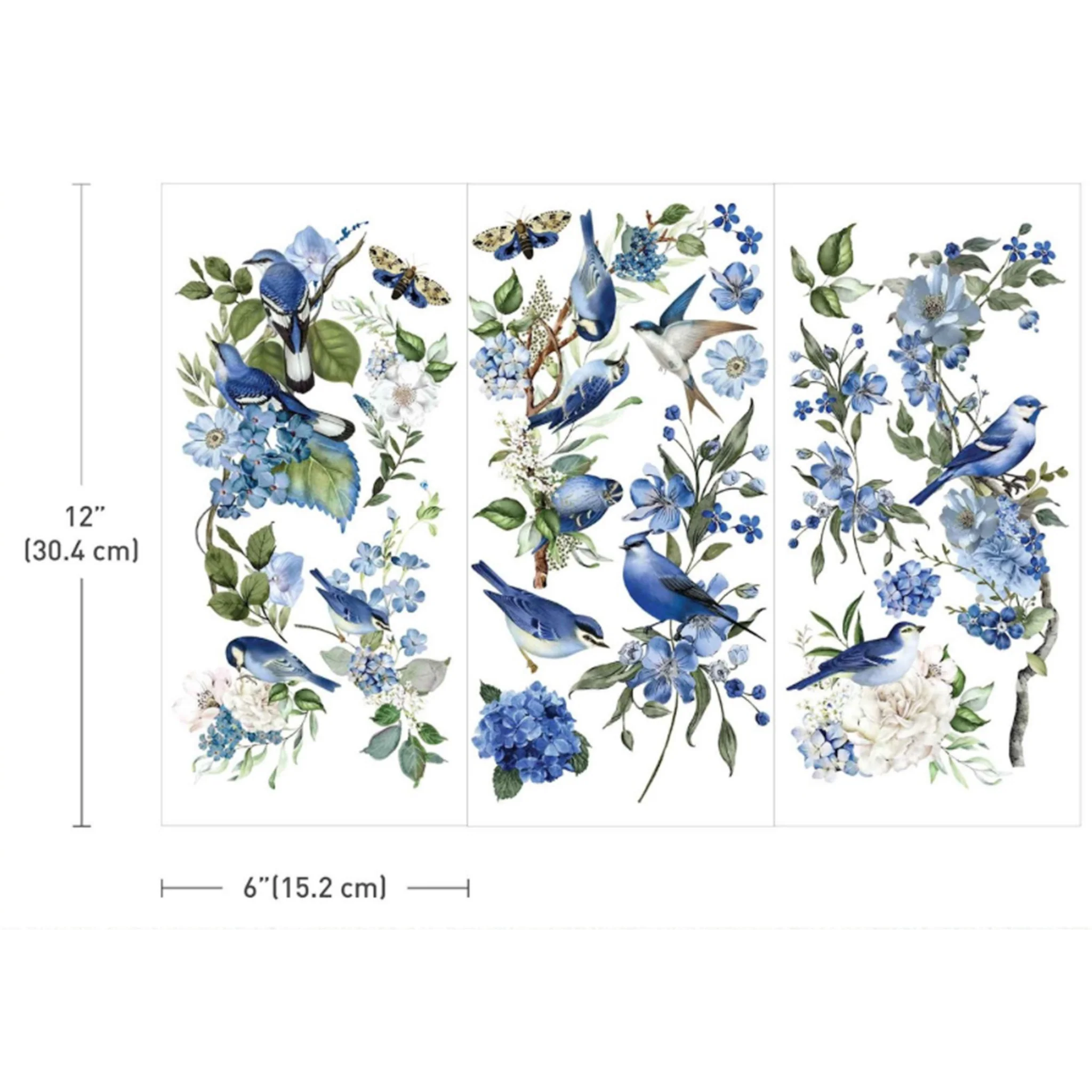 ReDesign with Prima - Garden Whispers Furniture Transfers (3 Sheets, 6x12 Each) - Image 3