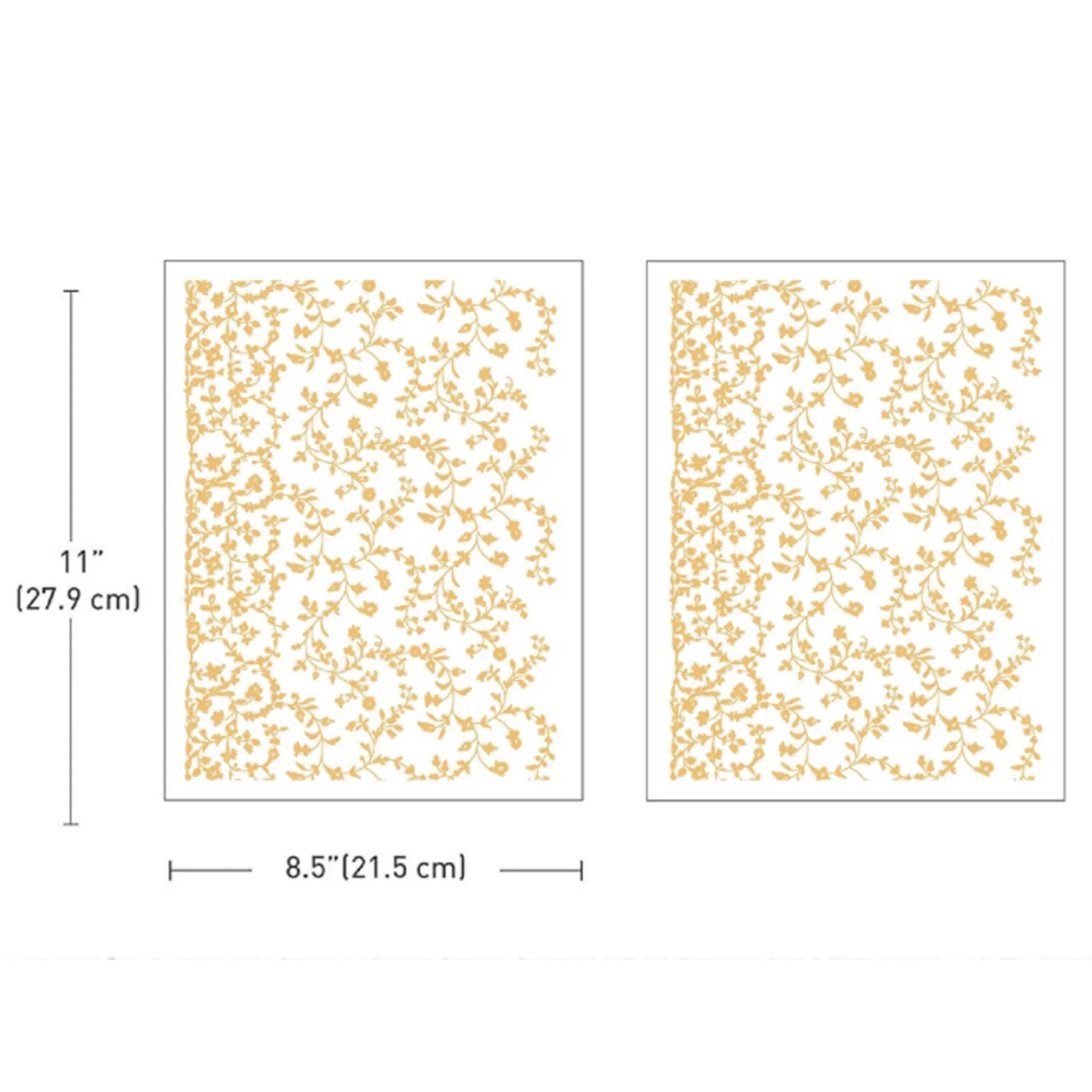 ReDesign with Prima - Vineyard Elegance by KACHA Gold Foil Furniture Transfers (2 Sheets, 8.5x11 Each) - Image 4