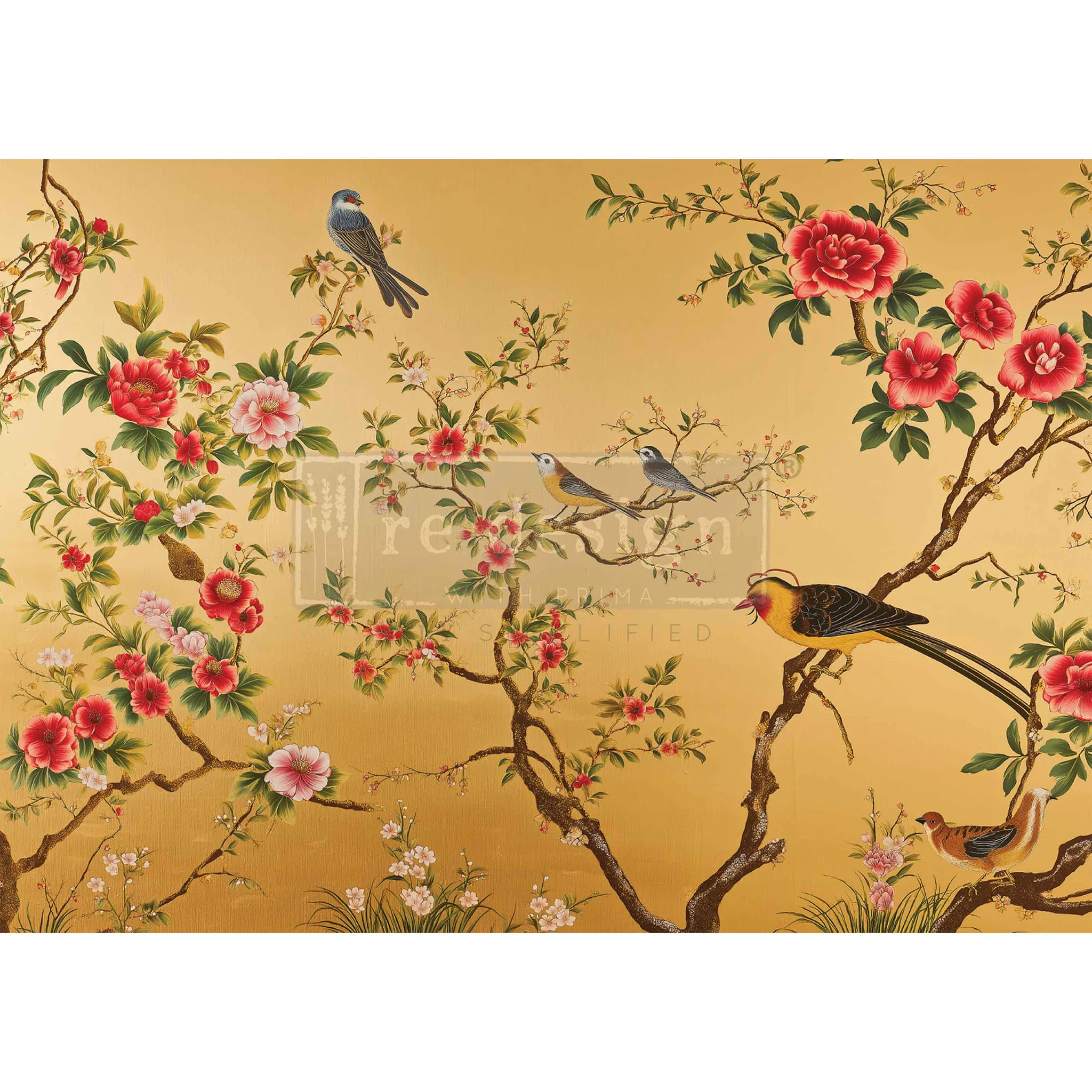 ReDesign with Prima - Radiant Flight Decoupage Paper (A3 Size) - Image 3