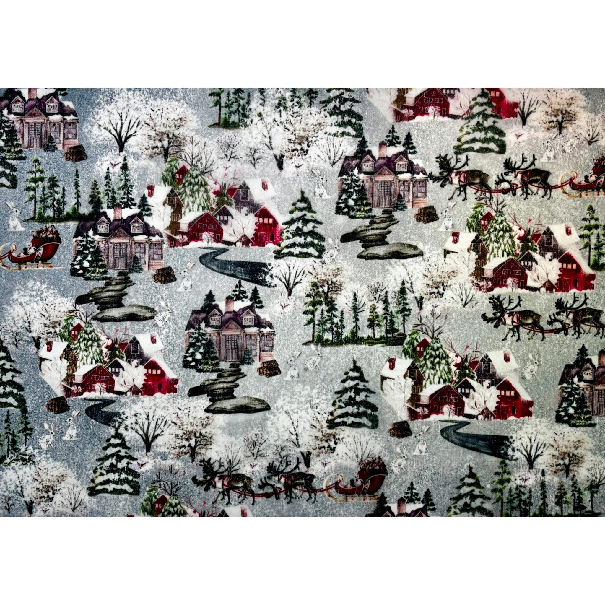 ReDesign with Prima - Snowfall Splendor Decoupage Papers (3 Sheets, A3 Each) - Image 4