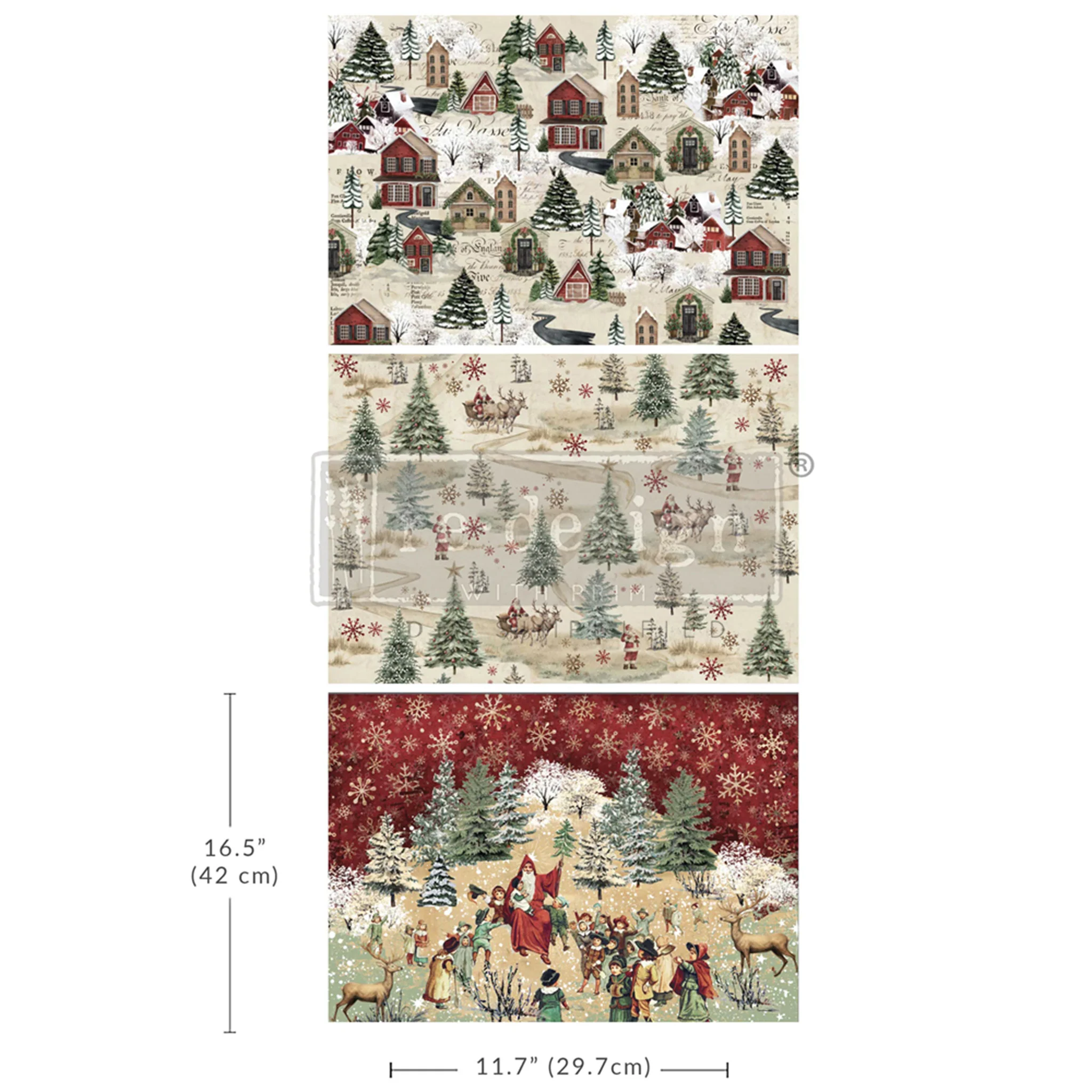 ReDesign with Prima - Whimsical Woodland Decoupage Papers (3 Sheets, A3 Each) - Image 6