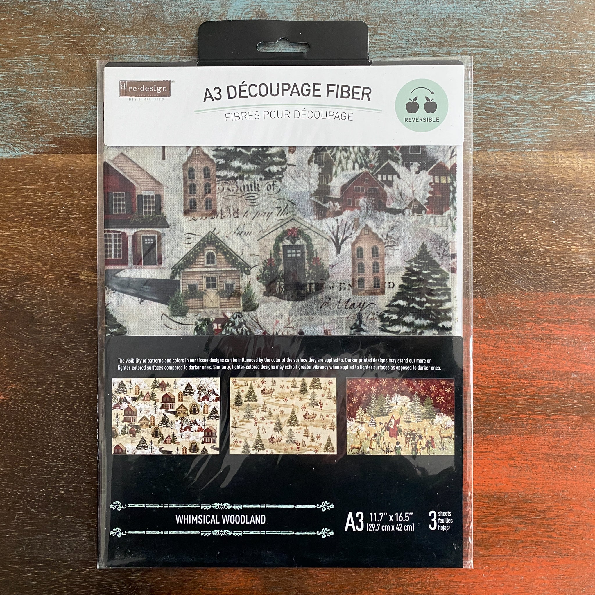 ReDesign with Prima - Whimsical Woodland Decoupage Papers (3 Sheets, A3 Each) - Image 7