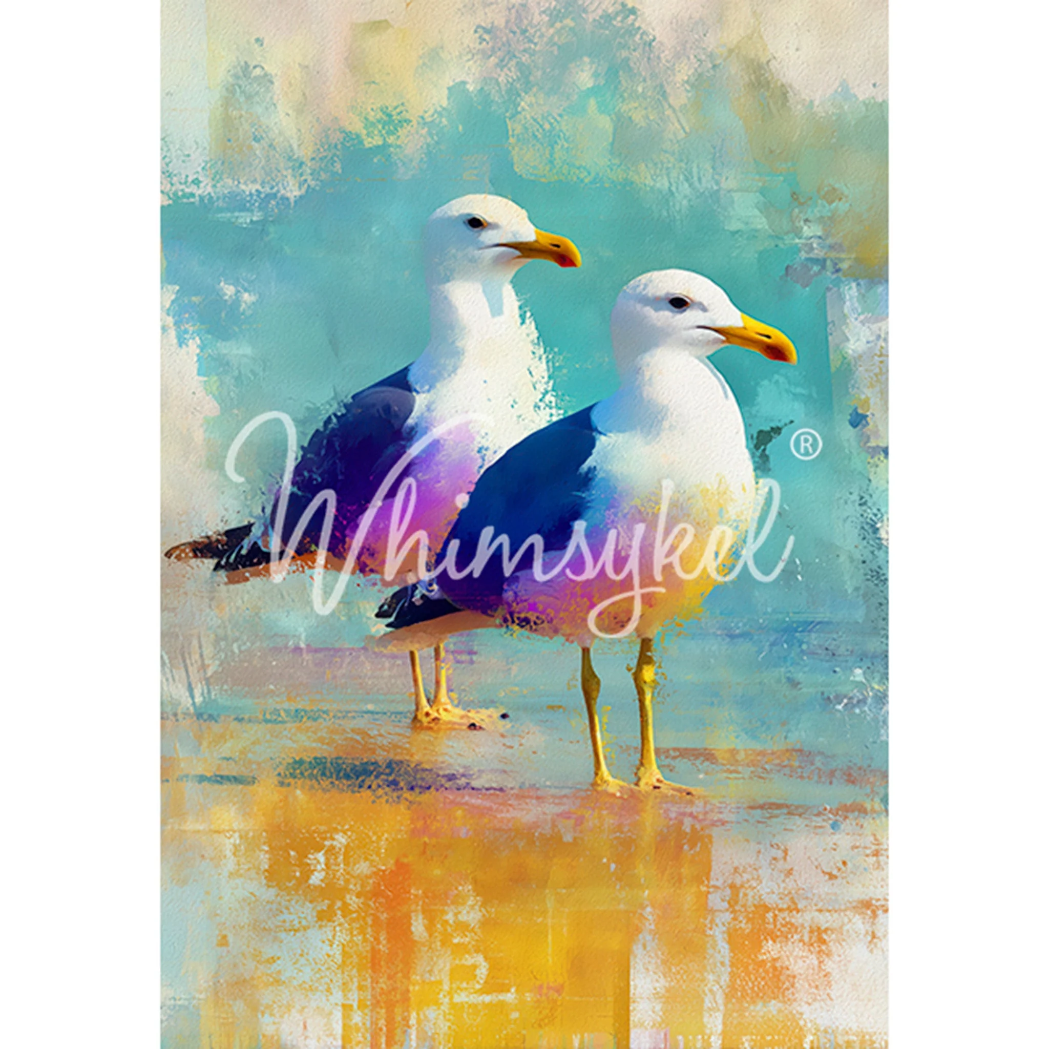 Whimsykel - Saltwater Pause Decoupage Paper (21x29 Size) - Image 3