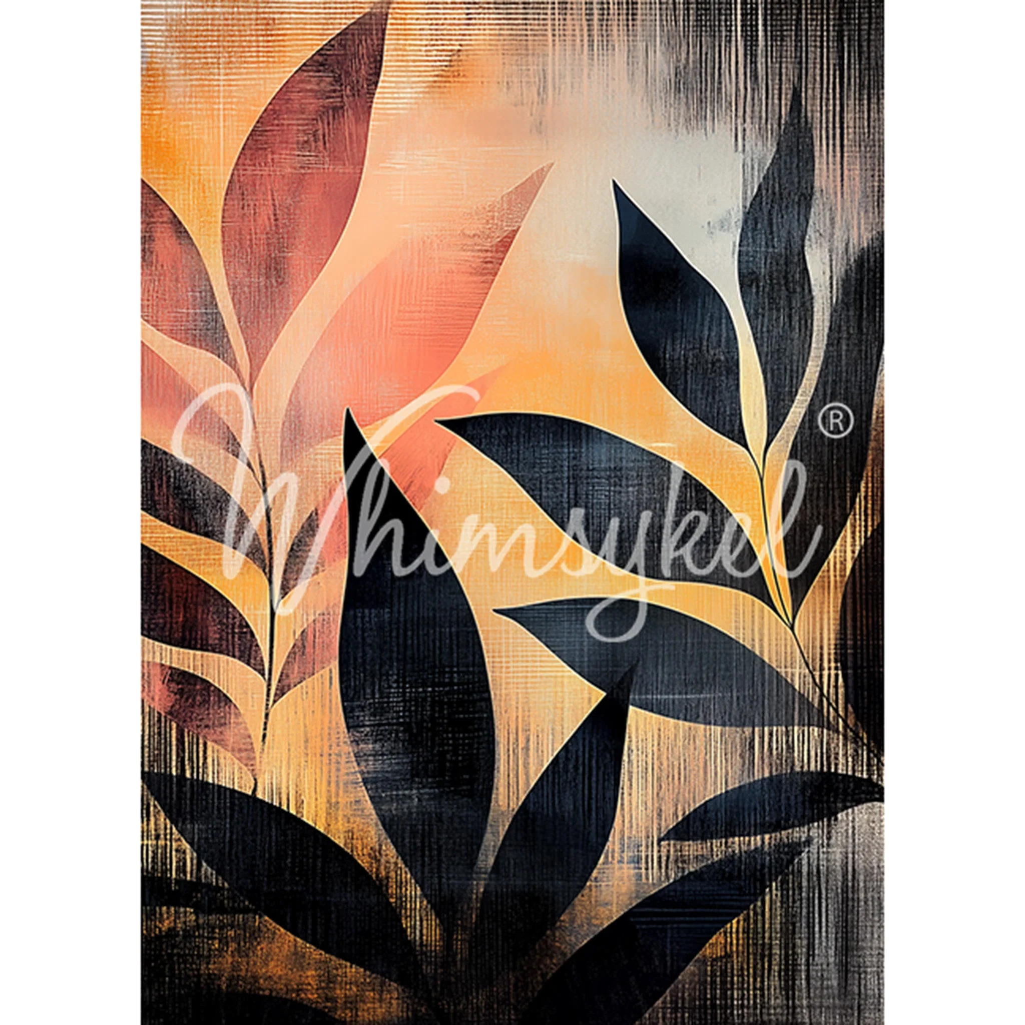 Whimsykel - Shadow and Sol Decoupage Paper (21x29 Size) - Image 3