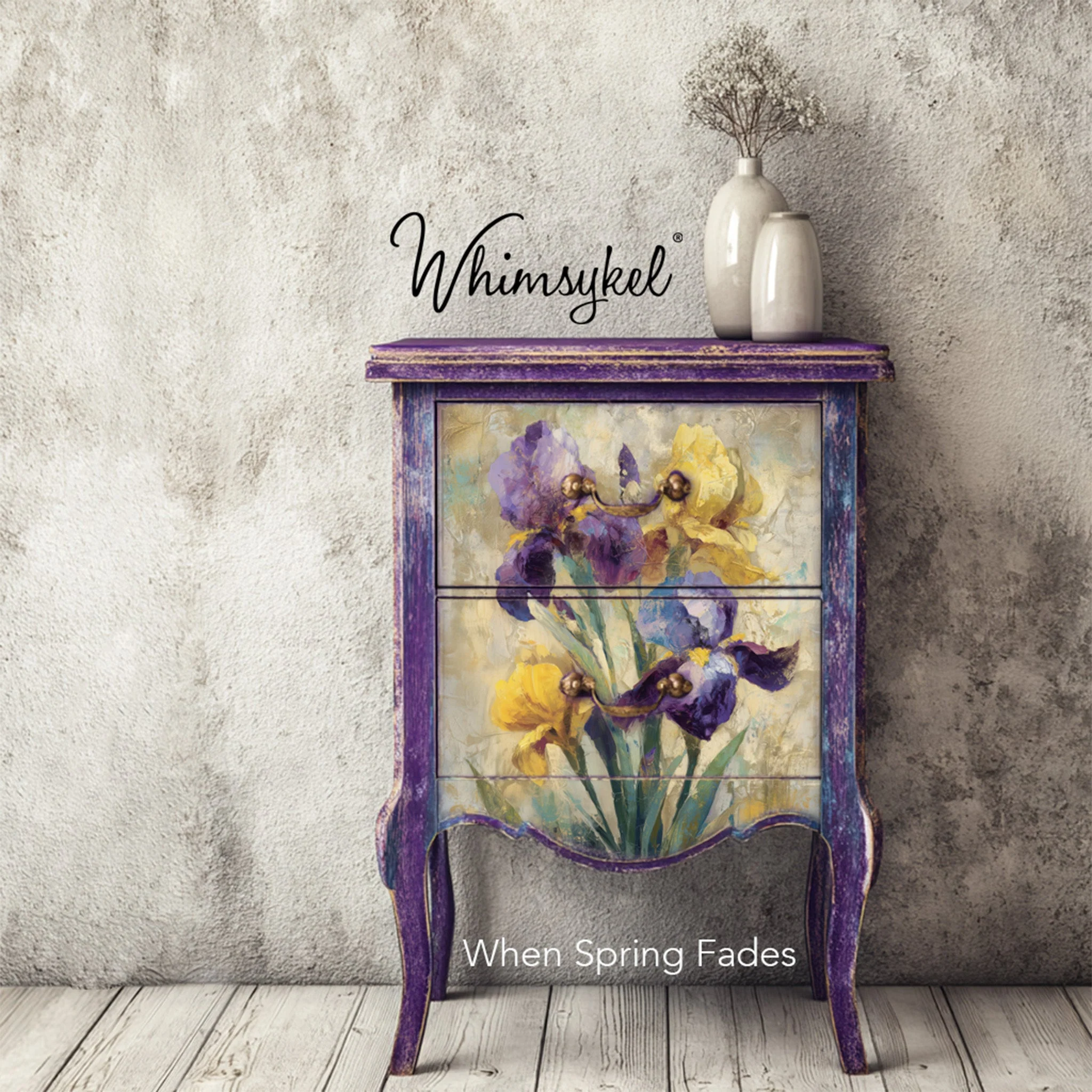 Whimsykel - When Spring Fades Decoupage Paper (14x20 & 21x29 Sizes) - Image 4